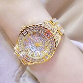 baratos Relógios Quartz-Irmã abelha Feminino Relógios de Quartzo Diamante Cronógrafo Moda Relógio de Pulso IMPERMEÁVEL Decoração Correia de Aço Inoxidável Assista