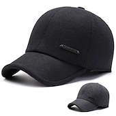 cheap Sports &amp; Outdoor Accessories-Baseball Cap Hiking Hat Winter Outdoor Portable Breathable Soft Comfortable Hat Gray Black for Fishing Climbing Camping / Hiking / Caving / Lightweight