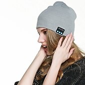 economico Cuffie on-ear e over-ear-Cuffie Bluetooth per Dormire Beanie Stereo Cappello Musicale con Bluetooth 5.0 Cappelli Wireless Aggiornati per Uomini Donne Beanie in Maglia Adatto per Sport all&#039;aperto Regalo