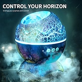tanie Lampy projektora i projektory laserowe-projektor gwiazda projektor galaxy do sypialni pilot zdalnego sterowania&amp;amp; Głośnik bluetooth z białym szumem 14 kolorów led lampki nocne do kina domowego na świąteczny prezent!