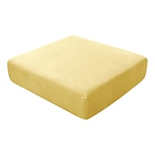 economico Rivestimento seduta e braccioli divano-1 pezzo di fodera per cuscino per divano in velluto elasticizzato, fodera per cuscino in peluche bordeaux per cuscino per sedia, protezione per mobili, cuscino per sedile, fodera per divano con fondo