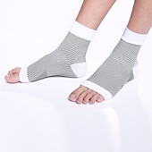 cheap Braces &amp; Supports-Plantar Fasciitis Socks Arch Ankle Support, 20-30 Mmhg Foot Compression Sleeves Eases Swelling, Heel Spurs, Improves Blood Circulation, Better Than Night Splint For Hiking, Runnning By (1 Pair)