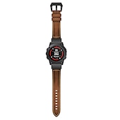 Недорогие Ремешки для часов Garmin-Ремешок для часов для Garmin MARQ Descent G1 Fenix 7S Sapphire Solar / 6S Pro / 5S Plus Fenix 7 Sapphire Solar / 6 Pro / 5 Plus Forerunner 935 945 Натуральная кожа Замена Ремень 20mm 22mm 26mm