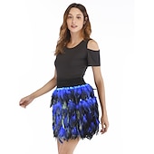economico Gonne semplici-gonna donna minigonne color block tinta unita carnevale festa autunno&amp;amp;moda invernale lunghi costumi carnevale donna nero blu viola fucsia