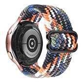 billige Garmin klokkebånd-Klokkerem til Garmin Huawei Forerunner 265S 265 Venu 3S 3 Active 5 Vivoactive 4S 4 Vivomove Sport Luxe Style HR Approach S42 S40 S12 18mm 20mm 22mm Nylon Erstatning Stropp 18mm 20mm 22mm Sportsrem