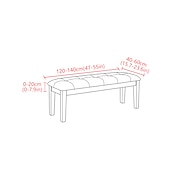 cheap Ottoman Cover-100% Dining Bench Cover Burgundy Removable Bench Slipcover Spandex High Stretch Bench Seat Furniture Protector Dining Chair Slipcovers for Living Room and Kitchen