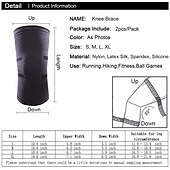 economico Bretelle &amp; Supporti-Ginocchiere a compressione da 1 pz per ginocchiere per dolore al ginocchio per uomo&amp;amp; supporto per ginocchio da donna per basket da allenamento, palestra da corsa e protezione per strappo del