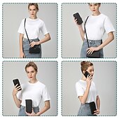 levne Pouzdra pro iPhone-Kryt na telefon pro iPhone 15 Pro Max Plus iPhone 14 13 12 11 Pro Max Mini X XR XS Max 8 7 Plus – Peněženkový kryt magnetický s poutkem šokuvzdorný jednobarevný TPU PC PU kůže