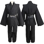 economico Costumi da uomo-Obi-Wan Kenobi Cavaliere Jedi Costume Cosplay Abiti Costume Cosplay Cosplay di film for Per uomo Ragazzi Adulti Bambini Carnevale Mascherata