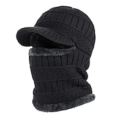 olcso Kalapok-Férfi Balaclava Sapka Melegen tartani Szélbiztos Légáteresztő Báránybunda Sapka Tél Hódeszka mert Síelés Snowbordozás Téli sportok