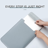 お買い得  ラップトップバッグ、ケース、スリーブ-ラップトップスリーブ 12 &quot; 13 &quot; 15 &quot; インチ と互換性があります Macbook Air Pro, HP, Dell, Lenovo, Asus, Acer, Chromebook Notebook 防水機能 耐衝撃 PUレザー 純色 のために 営業所