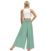cheap Yoga Pants &amp; Bloomers-Women&#039;s Harem Pants Yoga Style for Gym Workout Pants Bottoms Bohemian Apricot Black Light Green Sports Activewear / Casual / Athleisure