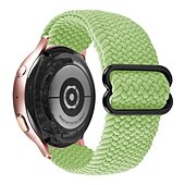 billige Garmin klokkebånd-Klokkerem til Garmin Huawei Forerunner 265S 265 Venu 3S 3 Active 5 Vivoactive 4S 4 Vivomove Sport Luxe Style HR Approach S42 S40 S12 18mm 20mm 22mm Nylon Erstatning Stropp 18mm 20mm 22mm Sportsrem
