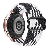 billige Garmin klokkebånd-Klokkerem til Garmin Huawei Forerunner 265S 265 Venu 3S 3 Active 5 Vivoactive 4S 4 Vivomove Sport Luxe Style HR Approach S42 S40 S12 18mm 20mm 22mm Nylon Erstatning Stropp 18mm 20mm 22mm Sportsrem