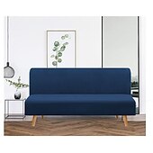 baratos Capa do sofá futon.-capa de futon capa de sofá elástica capa de sofá de amor capa de sofá para cães animal de estimação, capa de sofá-cama capa de sofá lavável protetor de móveis macio durável