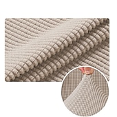 economico COPERTURA PRODURA E COPERCHIO SENZA ARGINE-Fodera per divano a 2 pezzi fodera per mobili in tessuto jacquard ad alta elasticità resta sul posto morbido spandex forma adatta per poltrona fodere antiscivolo lavabile in lavatrice