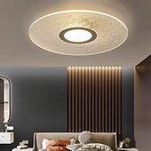 זול אורות תקרה ומאווררים-45 ס&quot;מ תקרה תאורת led עיצוב סדק קרח גימורים צבועים מתכת מודרני 220-240v