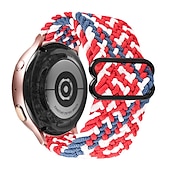 billige Garmin klokkebånd-Klokkerem til Garmin Huawei Forerunner 265S 265 Venu 3S 3 Active 5 Vivoactive 4S 4 Vivomove Sport Luxe Style HR Approach S42 S40 S12 18mm 20mm 22mm Nylon Erstatning Stropp 18mm 20mm 22mm Sportsrem