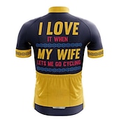 billiga Tröjor för män-Herr Cykeltröja Kortärmad Cykel Tröja Överdelar med 3 bakfickor Bergscykling Vägcykling Andningsfunktion Snabb tork Fuktabsorberande Mjuk Vit Polyester sporter Kläder