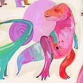 preiswerte Mädchen 3D Tiere-Zurück zur Schule Mädchen 3D Dinosaurier Kapuzenshirt Langarm 3D-Druck Frühling Herbst Winter Aktiv Basic kinderkleidung 3-12 Jahre Schulanfang Outdoor Täglich