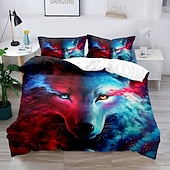 economico Set copripiumino-biancheria da letto 3d copripiumino con stampa stampata in marmo set di biancheria da letto copripiumino con 1 copripiumino o copripiumino con stampa stampata ， 2 federe per matrimoniale / regina / re