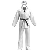 Недорогие Костюмы для мальчиков-Неделя книги 2026 Пацан каратист Инвентарь Маскарад Спорт Косплей for Муж. Жен. Мальчики Детские Взрослые Карнавал День детей Маскарад