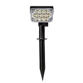 economico Fari Esterni-2pcs riflettore di paesaggio solare all&#039;aperto 2 modalità di luminosità 2 in 1 riflettore di paesaggio solare ip67 luce esterna solare impermeabile luci di via della luce del prato