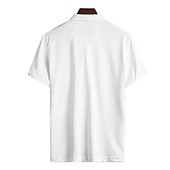 abordables Polo géométrique pour homme-Homme Graphique Néon Polo Chemise de golf Manche Courte Polos Chemises à Col Occasionnel Vêtements de vacances Vêtements de rave Tenues de fête Boutons Impression 3D Blanche Rose Claire Vert