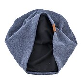 olcso Beanie sapka-Férfi Sapka Fekete Rubin Pamut Tiszta szín Kötött Egyszerű Szabadtéri Szabadtéri Utca Napi Tiszta szín Szélbiztos Meleg Légáteresztő
