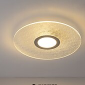 זול אורות תקרה ומאווררים-45 ס&quot;מ תקרה תאורת led עיצוב סדק קרח גימורים צבועים מתכת מודרני 220-240v