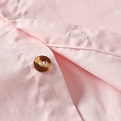 billiga Pojkes formella kostym-3 delar Ringbärarkostym Pojkar Barn Kostym Formell kostym Kostym och blazer Klädesset Formell Fest Grundläggande Mild Ensfärgat Rosett Rodnande Rosa Ljusblå Bomull