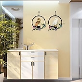 economico Luci paesaggistiche-luci esterne a led solari gufo appeso luce notturna lampada da giardino impermeabile lampada a sospensione in resina cortile terrazza decorazione vacanza illuminazione