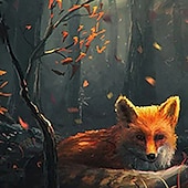 economico Animali 3D per Ragazzo-Da ragazzo 3D Animali Volpe Felpa con cappuccio Manica lunga Stampa 3D Primavera Autunno Attivo stile sveglio Streetwear Bambino 3-12 anni Giornaliero