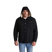 preiswerte Pufferjacken-Herren Hoodie Jacke Winter Draussen Warm Oberbekleidung Winterjacken Sherpa-Jacke Jagd Camping / Wandern / Höhlenforschung Reisen Schwarz Kaki Grau