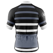abordables Maillots pour hommes-Homme Maillot de cyclisme Graphique Dessin animé Drôle Manche Courte Cyclisme Maillot Top avec 3 poches arrière VTT Vélo tout terrain Cyclisme sur route Séchage Rapide Bandes réfléchissantes Poche