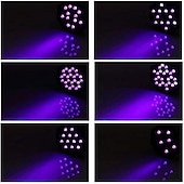 זול תאורת במה-led strobe stage par light 36w uv blacklight 36 לדים עם שלט רחוק למסיבה דיסקו מועדון ktv חתונה