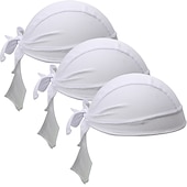 economico Cappelli, berretti e bandane da ciclismo-21Grams Berretto con cappuccio teschio Fare Rag Resistente ai raggi UV Traspirante Asciugatura rapida Anti-polvere Traspirabilità alta (&gt; 15001 g) Bicicletta / Ciclismo Nero Bianco Giallo Autunno