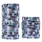 cheap Balaclavas &amp; Face Masks-Neck Gaiter Neck Tube Scarf Bandana Sports Scarf Face Mask Floral Botanical Sunscreen High Breathability (&gt;15,001g) Bike / Cycling Random Colors Winter for Men&#039;s Women&#039;s Adults&#039; Running Cycling