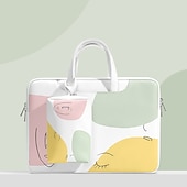 baratos Bolsas, estojos e luvas para laptop-capas para laptop 13,3&quot; 14&quot; 15,6&quot; polegadas, à prova d&#039;água à prova de choque, adequado para macbook air pro, hp, dell, lenovo, asus, acer, notebook chromebook, couro sintético cor mista, para