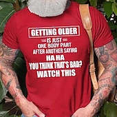 お買い得  メンズグラフィックTシャツ-男性用 グラフィック レタード Tシャツ カジュアルスタイル コットン１００％ 半袖 グラフィック シャツ ブラック ホワイト アーミーグリーン 快適なTシャツ バケーション カジュアル ファッションデザイナーの衣類