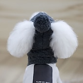 ieftine Bandane și pălării-Câine Bandane &amp; Căciuli Eșarfă Căței Haine pentru catelus Păstrați-vă cald Iarnă Cald Îmbrăcăminte pentru câini
