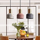 economico Luci Isola cucina-10 cm lanterna pendente design lampada a sospensione in metallo moderno 220-240v
