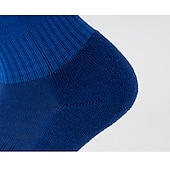 economico calzini da uomo-Per uomo 3 coppie Calzini Calzettoni Sportivi Calzini casual Nero Giallo Colore Cotone A strisce Informale Giornaliero Sport Medio spessore Quattro stagioni Di tendenza Comoda