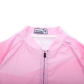 economico Maglie da donna-Per donna Maglia da Ciclismo Geometrico Manica Corta Bicicletta Maglia Top con 3 tasche posteriori Mountain Bike MTB Ciclismo su strada Asciugatura Rapida Strisce Riflettenti Tasca Posteriore