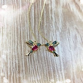 cheap Earrings-Women&#039;s Earrings Chic &amp; Modern Street Bird Earring / Red / Blue / Fall / Winter / Spring