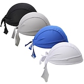 economico Cappelli, berretti e bandane da ciclismo-21Grams Berretto con cappuccio teschio Fare Rag Resistente ai raggi UV Traspirante Asciugatura rapida Anti-polvere Traspirabilità alta (&gt; 15001 g) Bicicletta / Ciclismo Nero Bianco Giallo Autunno