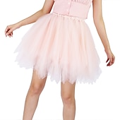 cheap Petticoat-Classic Lolita 1950s Cocktail Dress Dress Petticoat Hoop Skirt Crinoline Ballet Dancer Solid Colored Princess Women&#039;s Girls&#039; Wedding Party Bachelorette Party Adults&#039; Petticoat