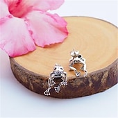 economico Orecchini-Per donna Orecchini Moderno Strada Animali Orecchino / Argento / Autunno / Inverno / Primavera / Estate