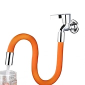 Χαμηλού Κόστους Βρύση με Ψεκαστήρα-mintiml faucet extender γενικός σωλήνας επέκτασης βρύσης σωλήνας επέκτασης σύνδεσης 1/2″ για εξωτερική κεφαλή πιτσιλίσματος λεκάνης wavsh