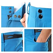 זול מכנסיים, טייצים ומכנסיים קצרים לגברים-בגדי ריקוד גברים מכנסי רכיבה באגי מכנסי אופניים אופניים מכנסיים קצרים מכנסיים קצרים רחבים התאמה רגועה רכיבת הרים רכיבת כביש ספורט 3D לוח ייבוש מהיר רוכסן עמיד למים רך שחור ירוק צבא ביגוד